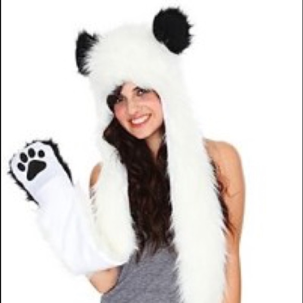Panda spirit hood